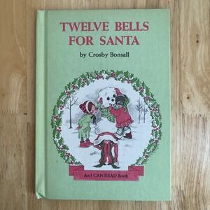 Twelve Bells‎ for Santa An I Can Read Book Crosby Bonsall 1977 Vintage Christmas